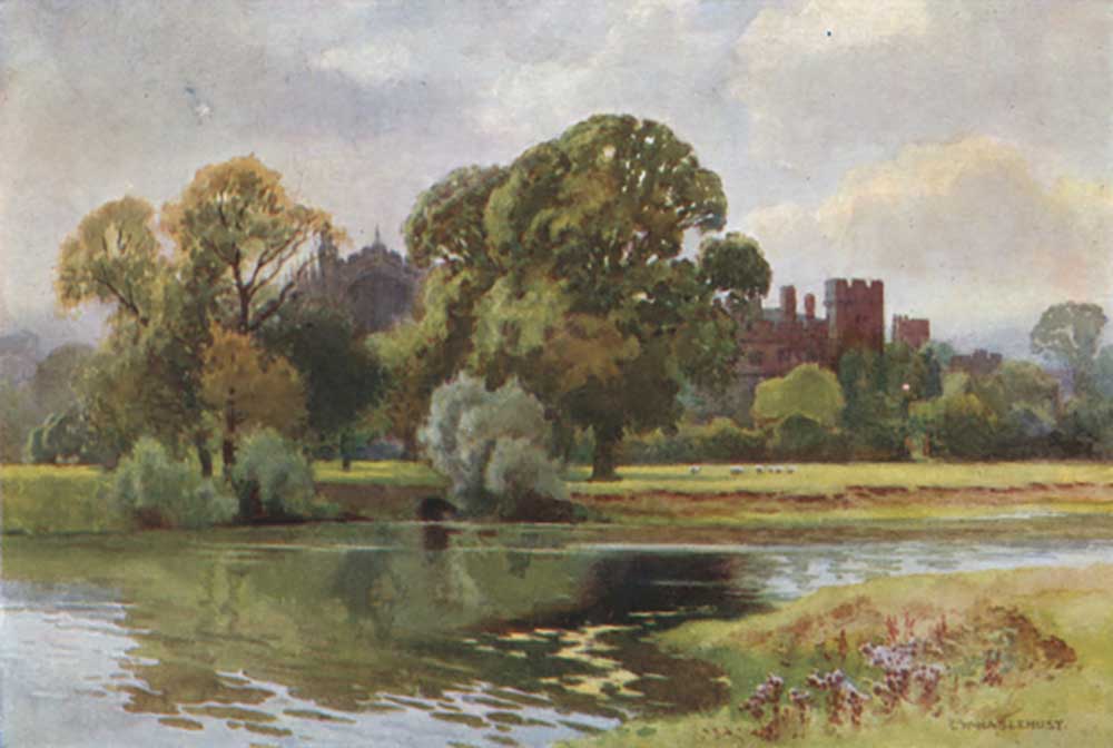 Eton College from Windsor de E.W. Haslehust