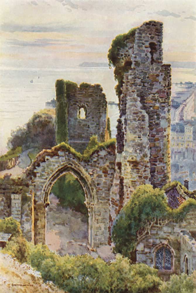 Hastings Castle de E.W. Haslehust
