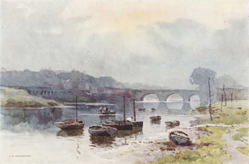 Salmon Fishers at Chester de E.W. Haslehust