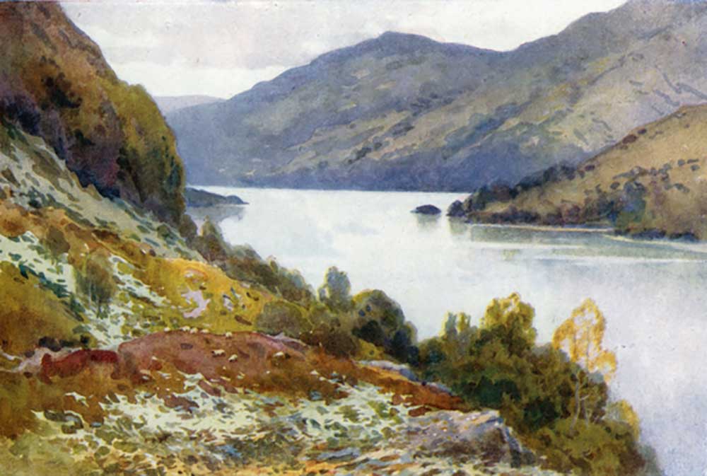 Loch Lomond from Inversnaid de E.W. Haslehust