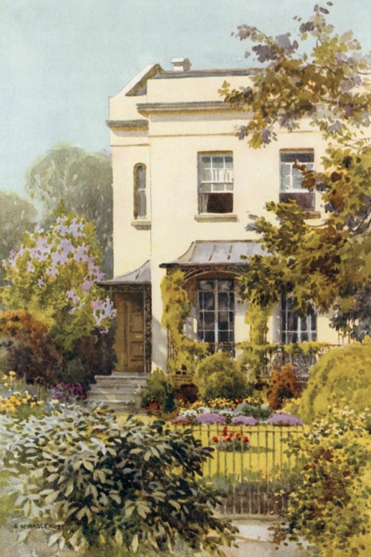 Nathaniel Hawthornes House, Leamington de E.W. Haslehust