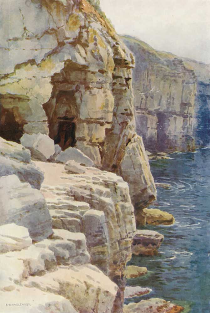 Tilly Whim Caves, Swanage de E.W. Haslehust