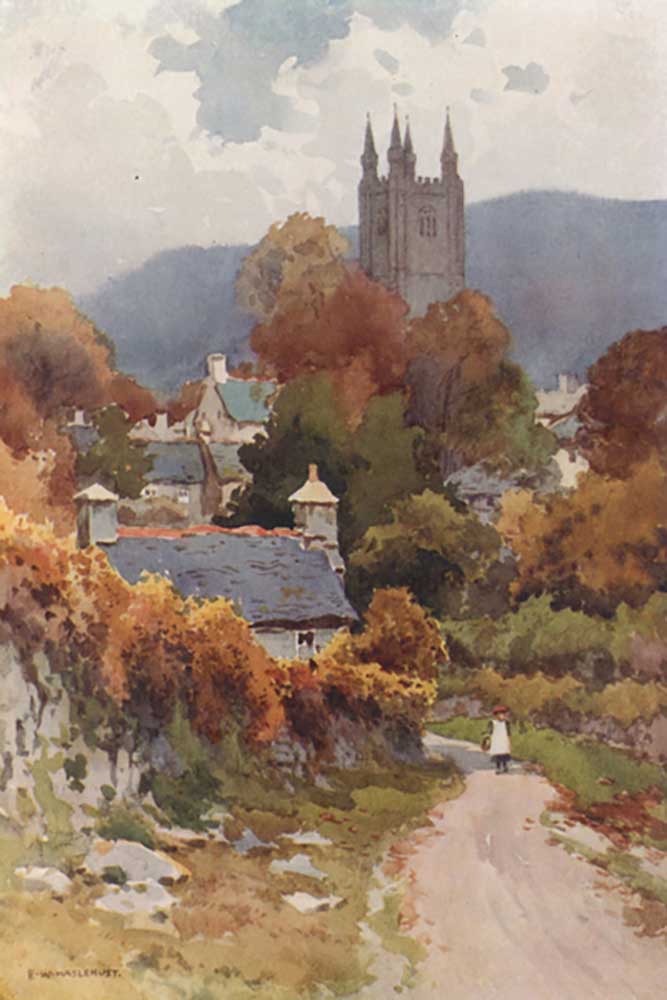 Widecombe on the Moor de E.W. Haslehust