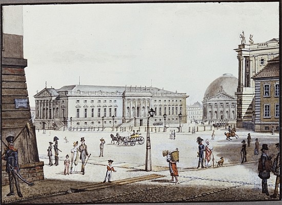 The Opernplatz, Berlin de F.A. Calau