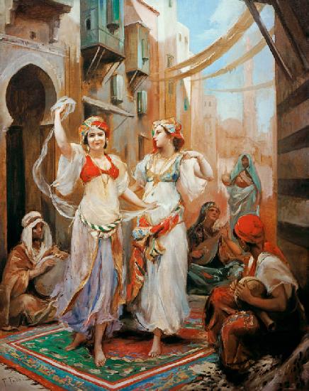 Dancer in a harem