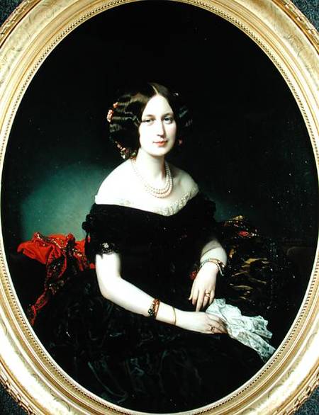 Portrait of the Baroness of Weisweiller de Federico de Madrazo y Kuntz