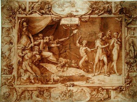 Apollo being led astray de Federico Zuccari