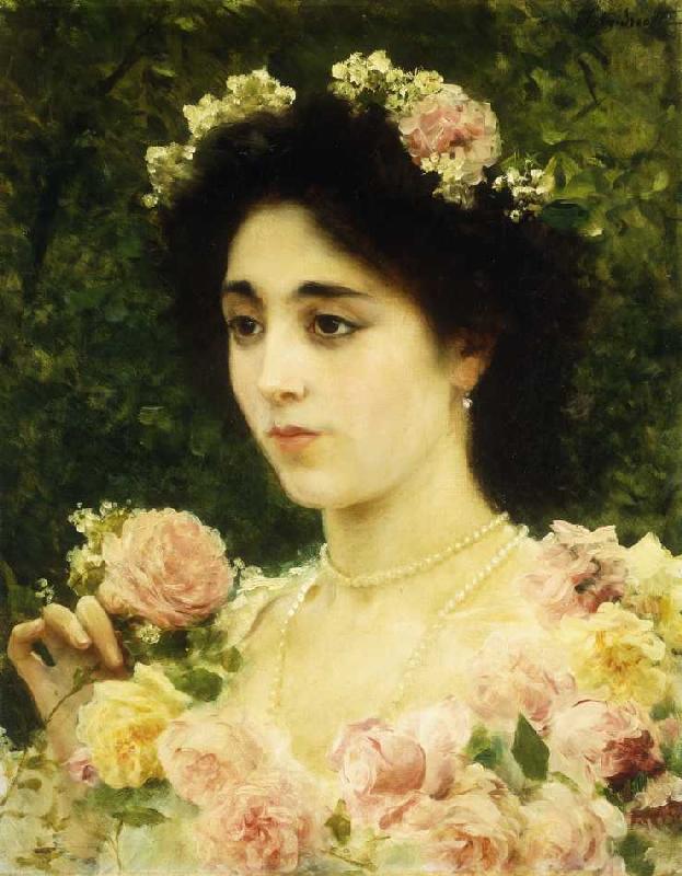 Die rosafarbene Rose. de Federigo Andreotti