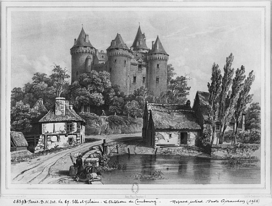 The Castle of Combourg (see also 382414) de Felix Benoist