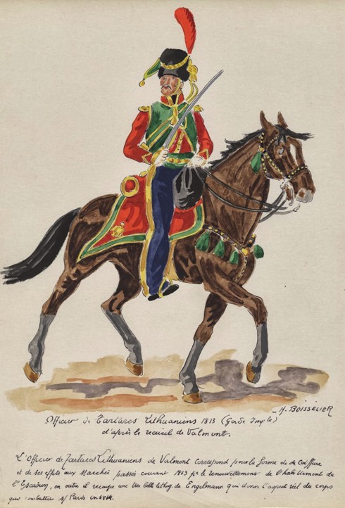 Officer of the Lithuanian Tatars Ulan Regiment de Felix Boisselier