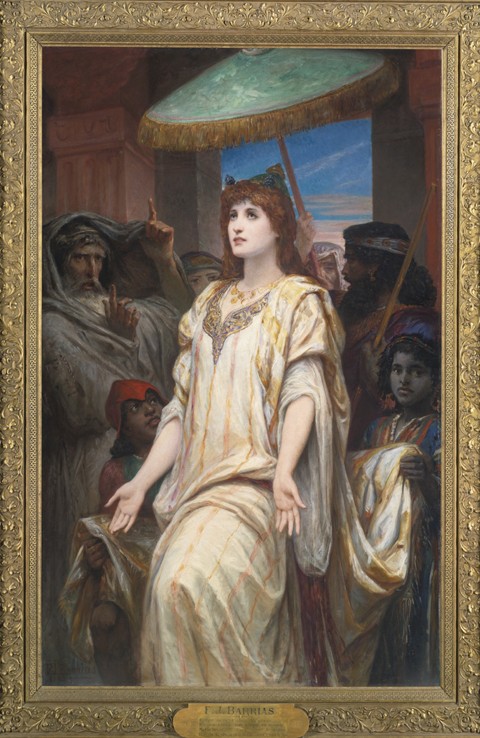 Esther before Ahasuerus de Felix-Joseph Barrias