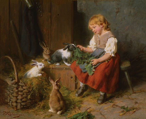 Rabbits feed de Felix Schlesinger