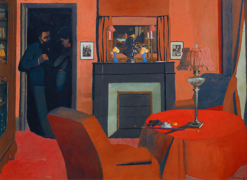 Vallotton / The red room / 1898 de Felix Vallotton