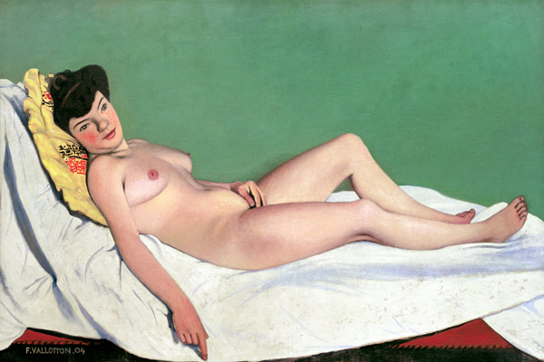 F.Vallotton / Reclining Nude / 1904 de Felix Vallotton