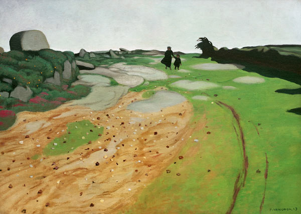 F.Vallotton / Breton Landscape / 1917 de Felix Vallotton