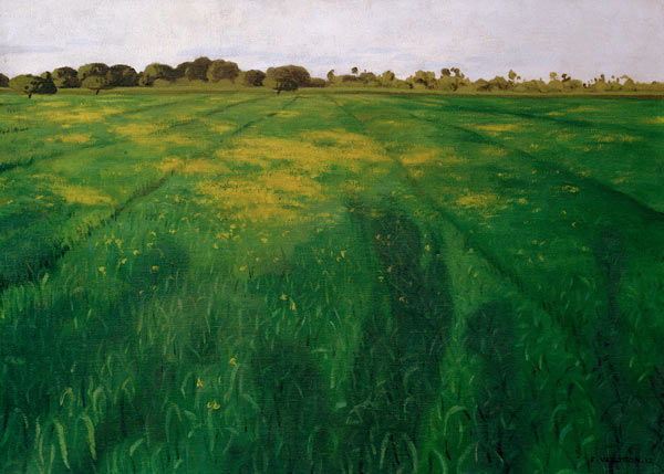 Vallotton / Green oat-field / 1912 de Felix Vallotton