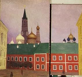 Moscow. 1913th Diptychon de Felix Vallotton