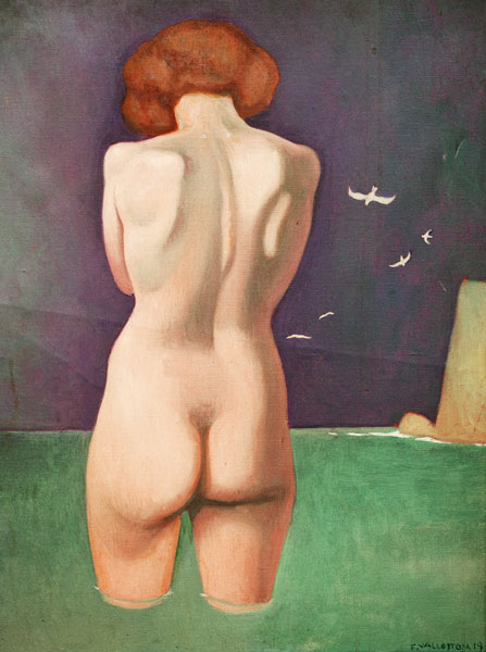 F.Vallotton / Nude in the Water / 1919 de Felix Vallotton