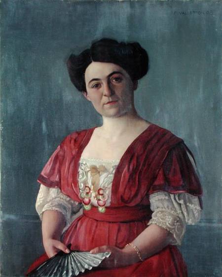 Portrait of Mme Haasen de Felix Vallotton