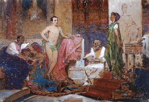 Kaiser Augustus im Familienkreis de Feodor Andrejeitsch Bronnikov