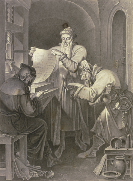 Johannes Gutenberg erfindet die Druckerkunst de Ferdinand Fellner