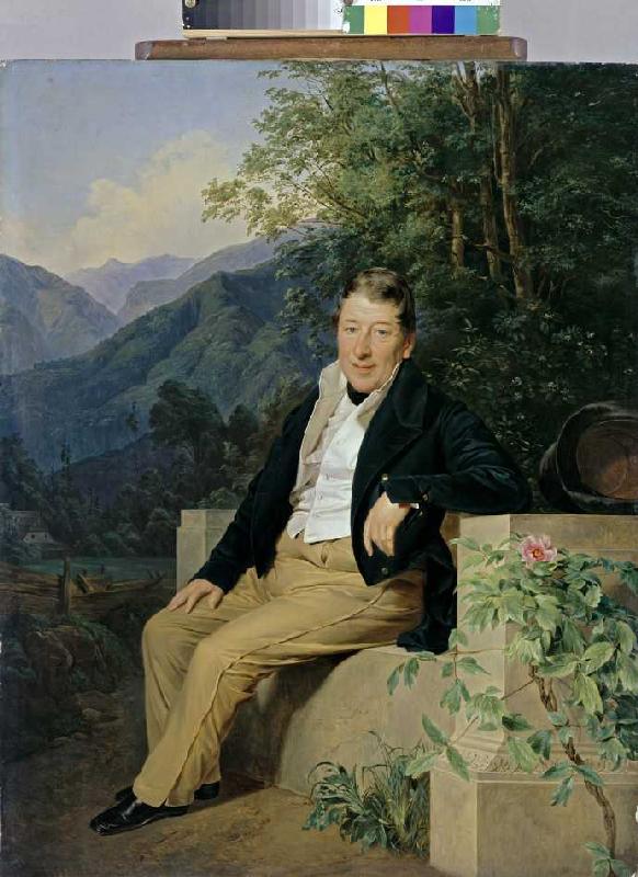 Bildnis Baron Moser. de Ferdinand Georg Waldmüller