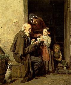 The mild gift de Ferdinand Georg Waldmüller