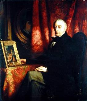 Portrait of the art collector Nicolaus Hudtwalcker