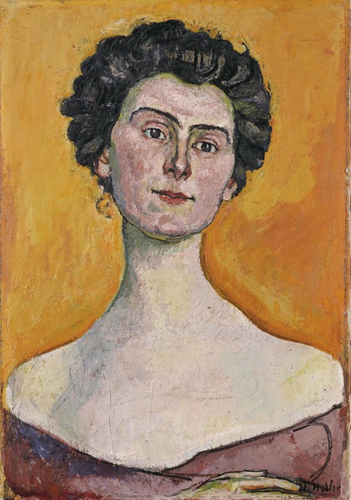 Potrait of Clara Pasche-Battié de Ferdinand Hodler