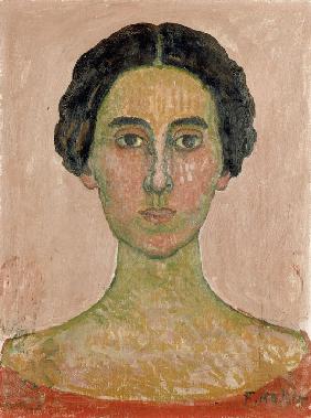 Portrait of Valentine Godé-Darel (Head of French woman)