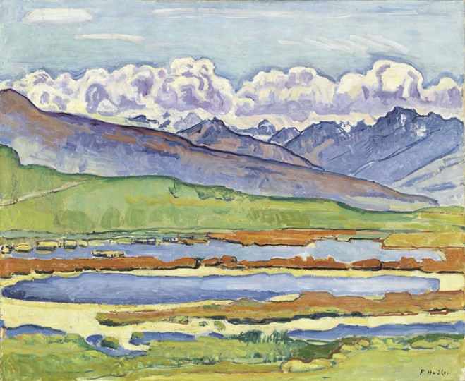 Landscape at Montana de Ferdinand Hodler