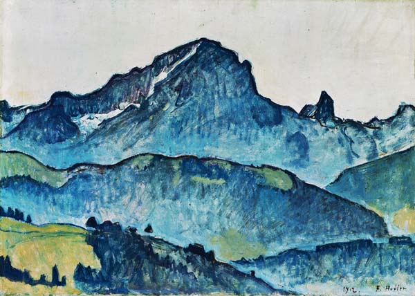 El Gran Muveran (Alpes berneses) de Ferdinand Hodler