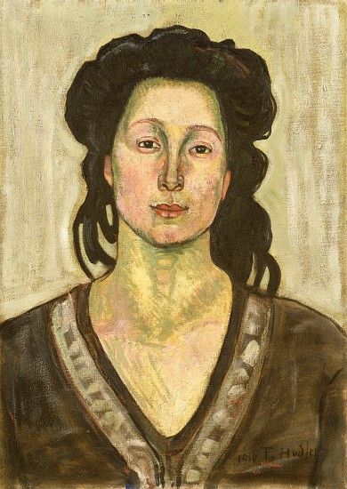 Portrait of Jeanne Cerani de Ferdinand Hodler