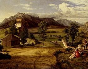 Salzburgische landscape. de Ferdinand Olivier