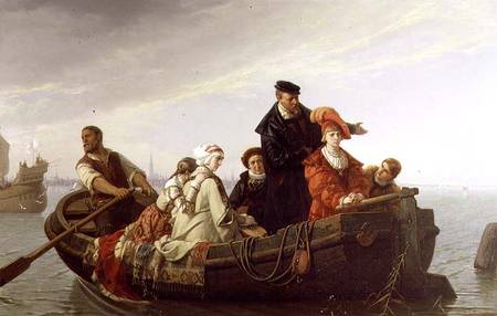 Spaniards Leaving the Netherlands de Ferdinand Pauwels