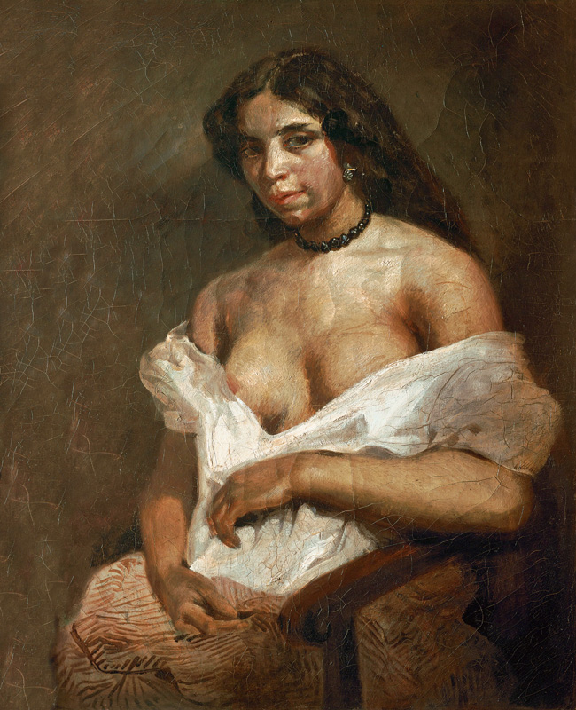 Aspasia de Ferdinand Victor Eugène Delacroix