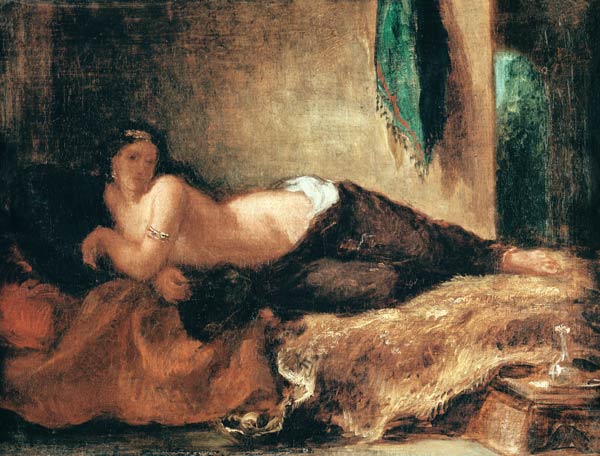 Odalisque de Ferdinand Victor Eugène Delacroix