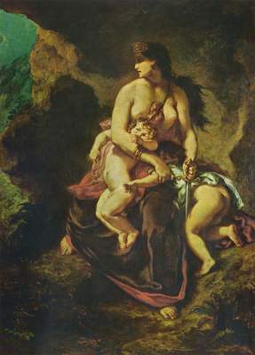 Medea de Ferdinand Victor Eugène Delacroix