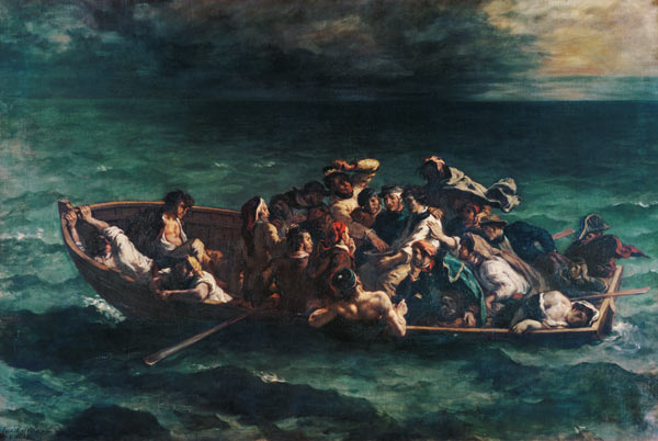 The Shipwreck of Don Juan de Ferdinand Victor Eugène Delacroix