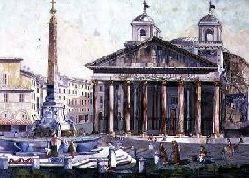 View of the Pantheon, Rome