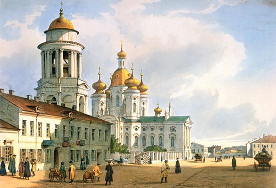 The Virgin of Vladimir Church in St. Petersburg, c.1840 de Ferdinand Victor Perrot
