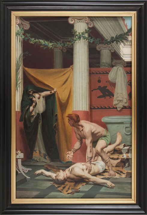 The Death of the Emperor Commodus de Fernand Pelez