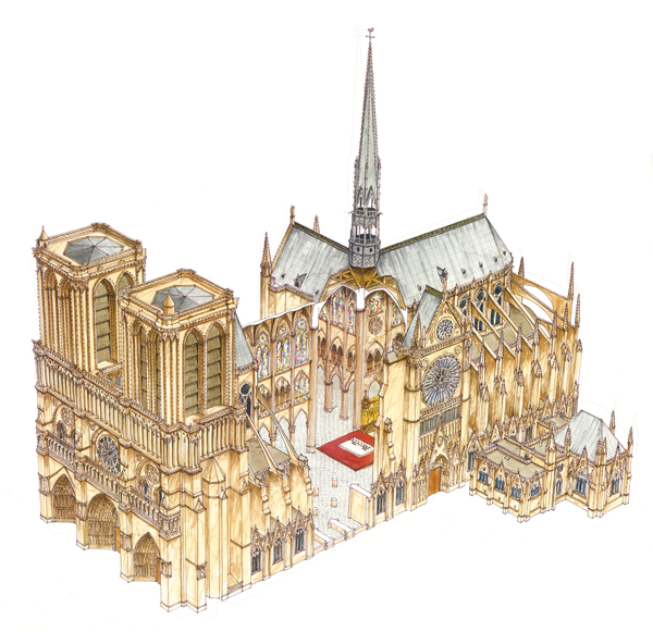 Notre-Dame Cathedral. Paris, France de Fernando Aznar Cenamor