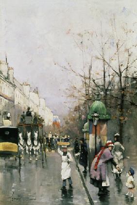 Calle en Paris