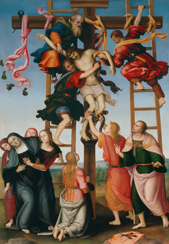 The Descent from the Cross de Filippino Lippi