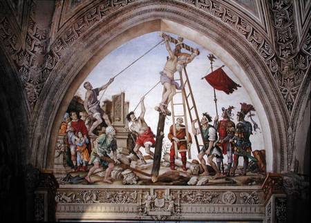 Martyrdom of St. Philip, south wall of Strozzi Chapel de Filippino Lippi