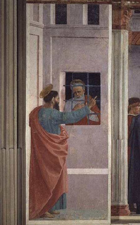 St. Peter Visited in Jail by St. Paul de Filippino Lippi