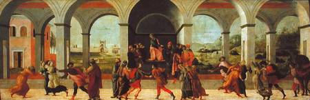 Three Scenes from the History of Virginia de Filippino Lippi