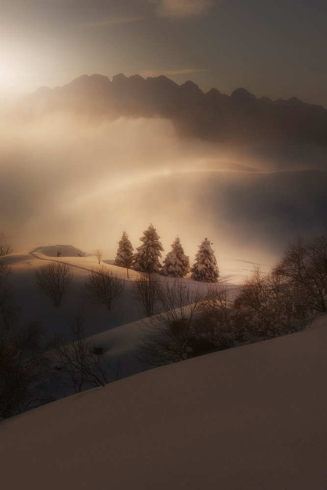 Winter Sunset de Filippo Manini