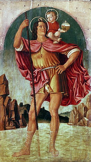 St. Christopher de Filippo Mazzola or Mazzuola